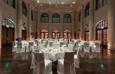 Dinner in the Historic Cash Hall