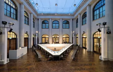 Meetings in the Historic Cash Hall