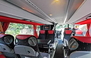 Meeting Guide Berlin, BEX Charter Berlin, Reisebus, Buscharter, Innenansicht