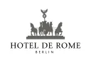 Logo mit Brandenburger Tor und Text "Hotel de Rome Berlin"
