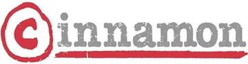 Rotes, umkreistes C, daneben "innamon" ausgeschrieben. Gesamtes Wort cinnamon unterstrichen.