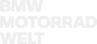 BMW Motorrad Welt Logo, dreizeilig, bitte Typo in schwarz