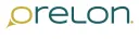 Logo von Orelon, gelbes O als Sprechblase und petrolfarbene restliche Buchstaben.