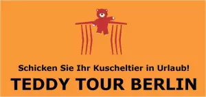 Meeting Guide Berlin, Teddy Tour Berlin, Logo, Reisebüro für Kuscheltiere