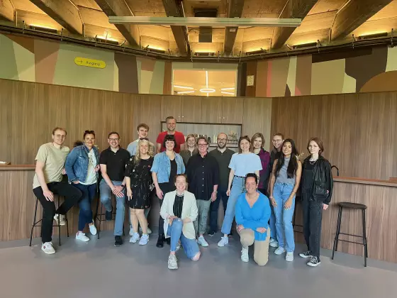 Teamfoto des visitBerlin Berlin Convention Office