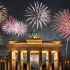 New year on the Brandeburg Tor in Berlin