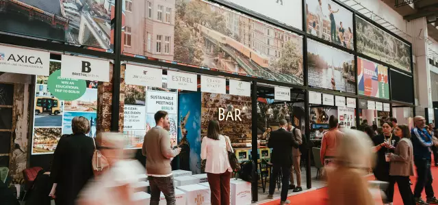 IMEX 2023 Stand von visitBerlin 