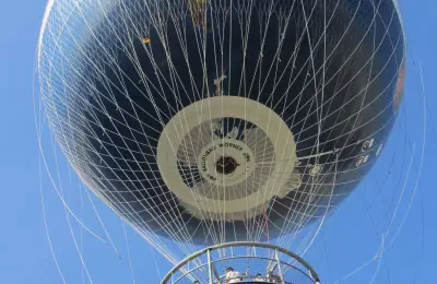 WELT-Ballon, Zimmer-Ecke Wilhelmstraße, Nähe Potsdamer Platz