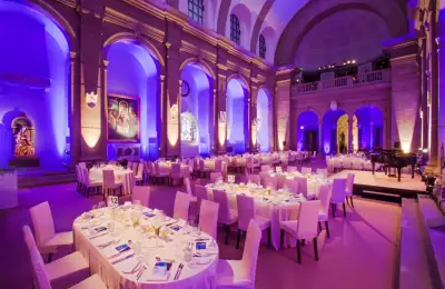 Gala Dinner in der Basilika (Beispielbestuhlung)