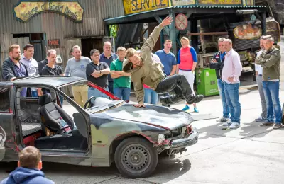 Stunttraining beim Making Movies goes Action