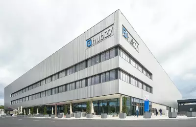 Außenansicht der Eventlocation Hub27