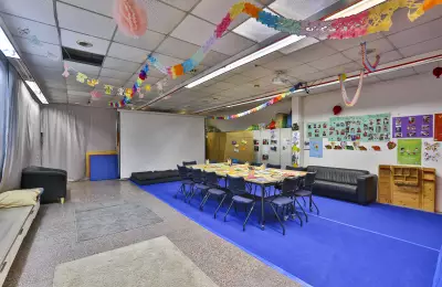 Large workshop room of the MEET+CHANGE location Kulturzenturm Prenzlauer Berg