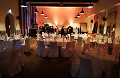 Aula in Dinner Set Up