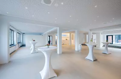 Catering area in the conference center