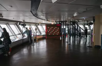 Aussicht mit Pressewand Eröffnung
