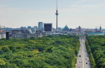 Blick über den Tiergarten