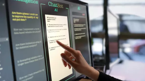 Chatbot Touchscreen