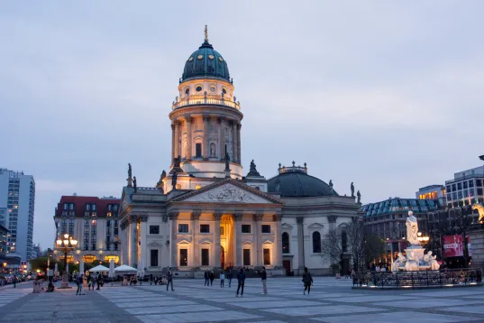 Abendstimmung am Gendarmenmarkt